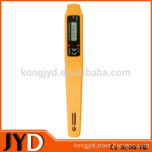 JYD-DTP07 Degree Centigrade Or Fahrenheit Degrees Celsius Configurable Digital Thermometer With A Durable Stainless Steel Probe